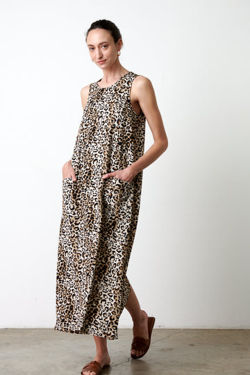 שמלת אריג ליז - פרינט